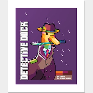 Detective Duck Posters and Art